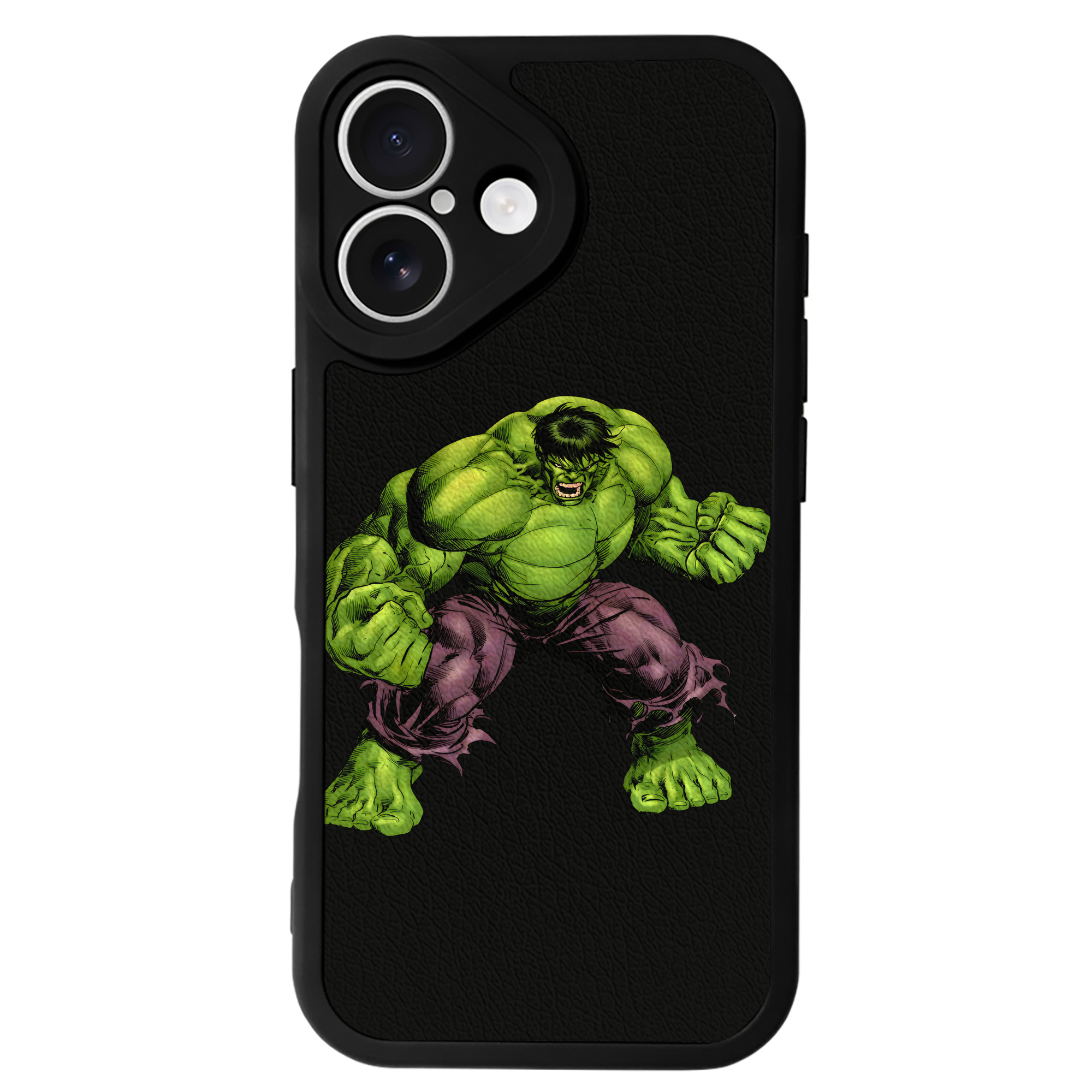 （画像用） アベンジャーズ The Avengers 【iPhone 16シリーズ対応】シリコンスマホケース（レザー調） 材質：シリコン